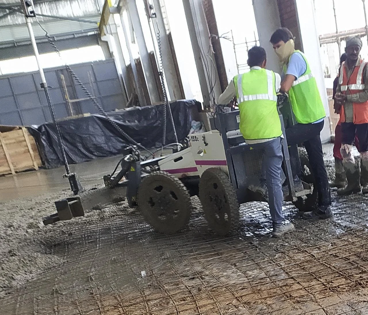 Mega Logistics Park Slab Construction