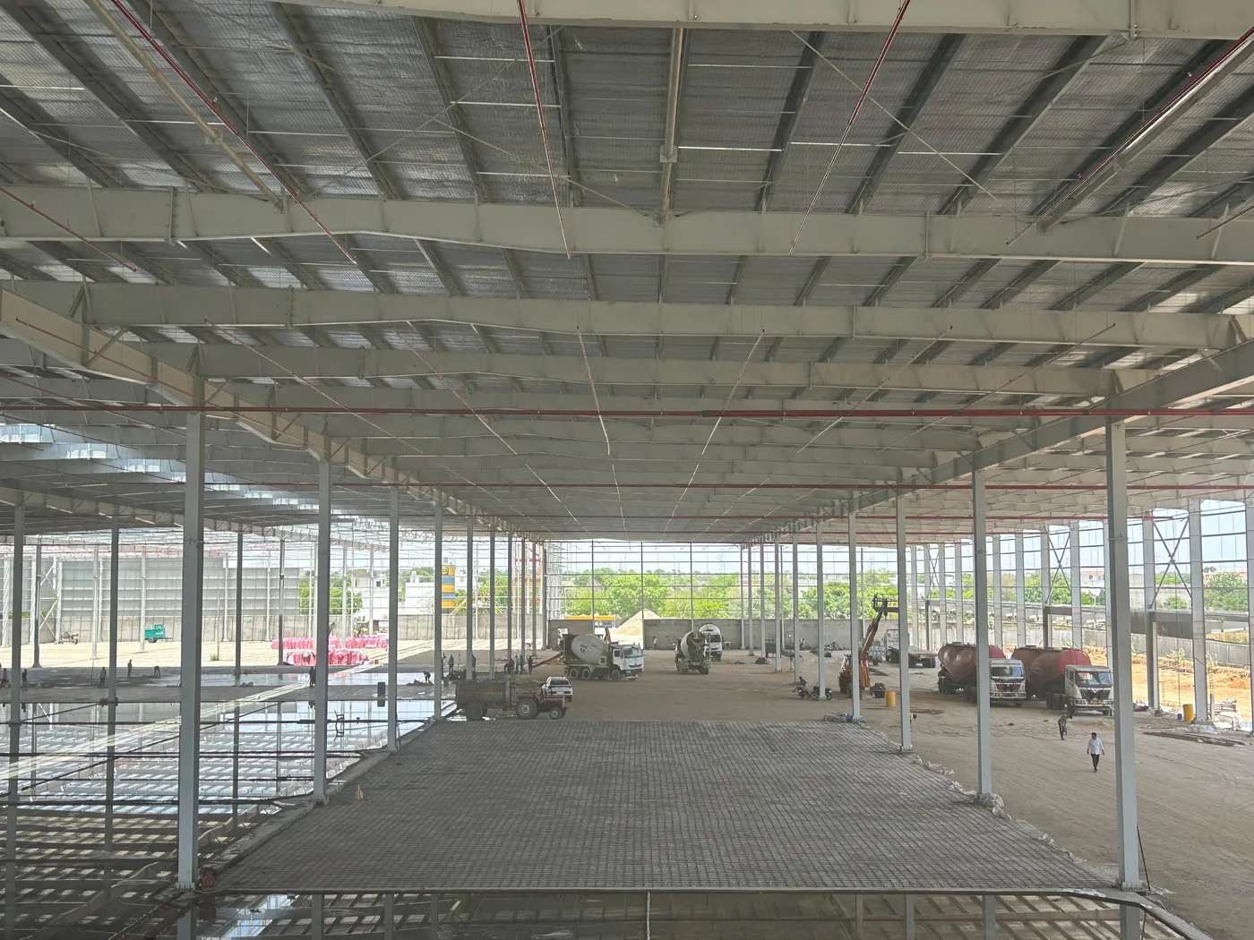 High-Bay Warehouse Slab Execution